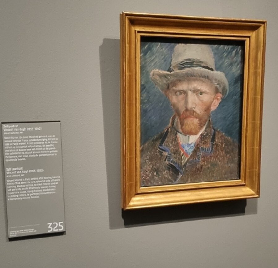 amsterdam rijksmseum van gogh selbstportrait