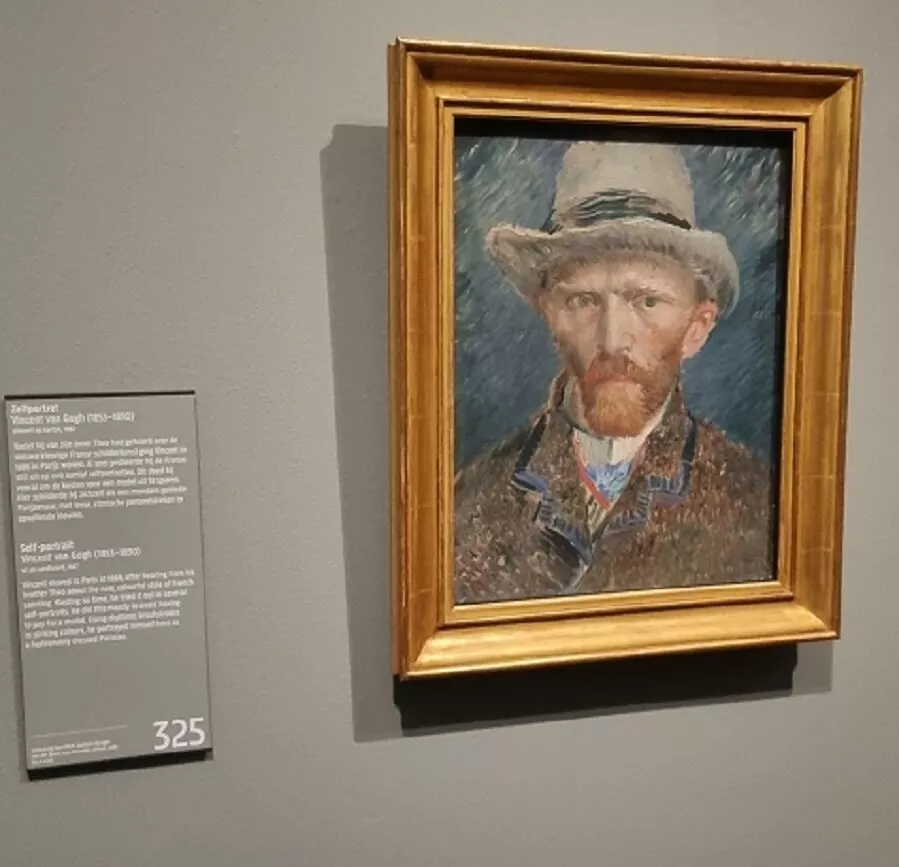 Amsterdam Rijksmseum Van Gogh Selbstportrait