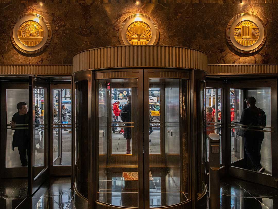 empire state building eingangstuer