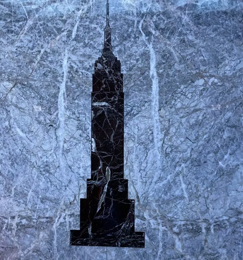 empire state building marmorfliesen