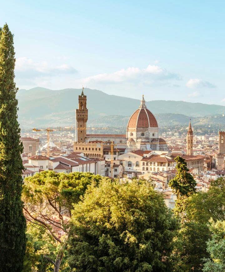 Florenz Ausblick vom Giardino Bardini
