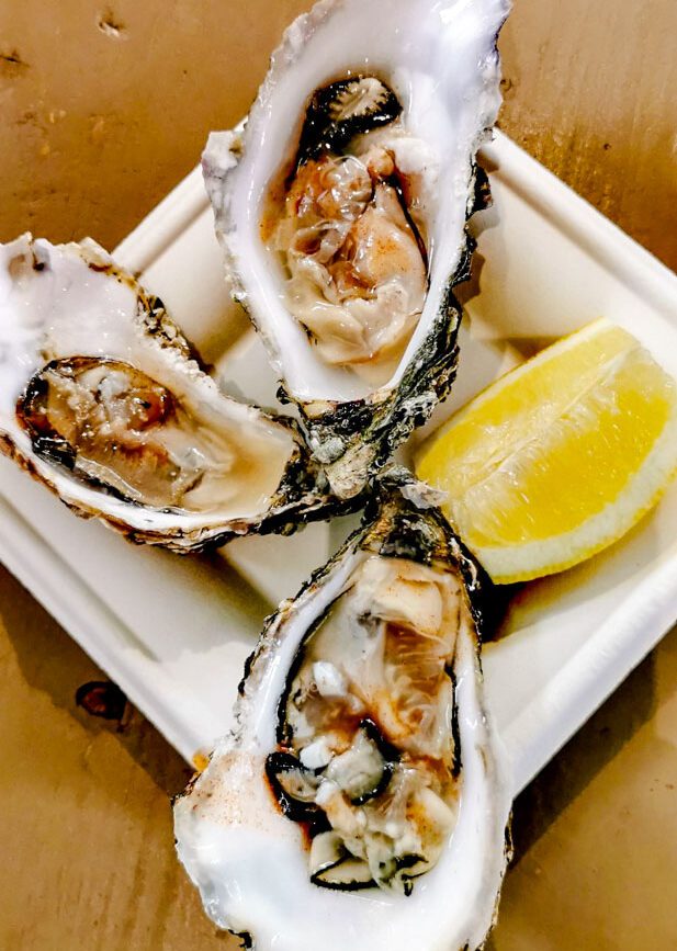 Florenz Austern essen im Mercato Centrale