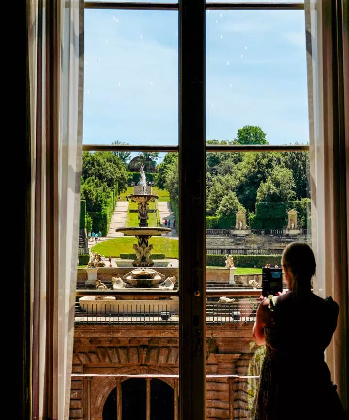 florenz boboli gaerten vom palazzo pitti florenz boboli gaerten vom palazzo pitti