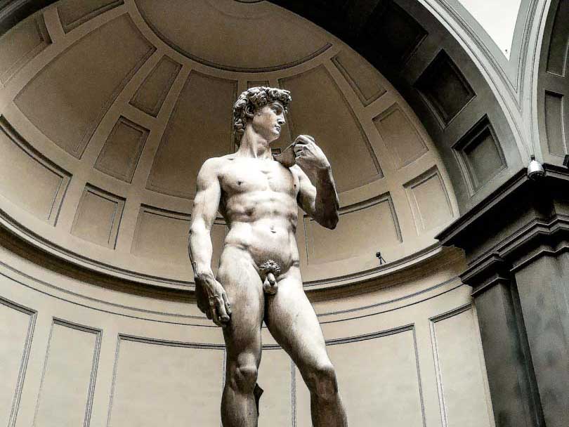 florenz david in der galleria dellaccademia Florenz "David" in der Galleria dell'Accademia