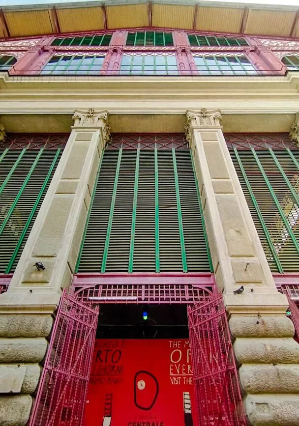 florenz mercato centrale von aussen florenz mercato centrale von aussen