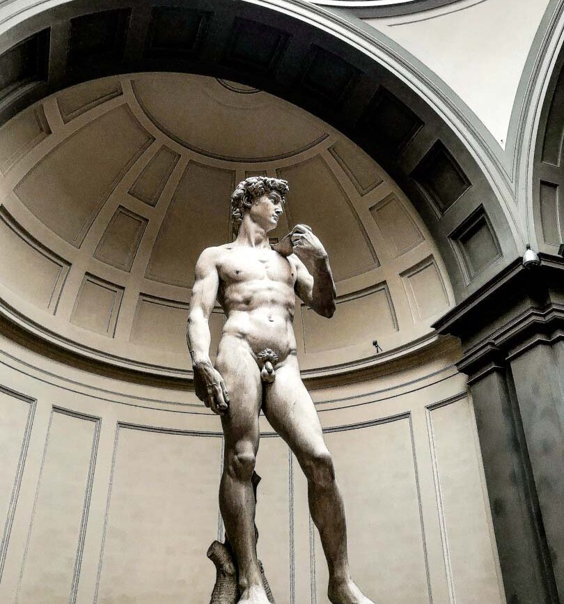 Florenz Statue des David von Michelangelo