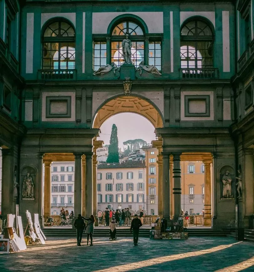 florenz uffiziengang