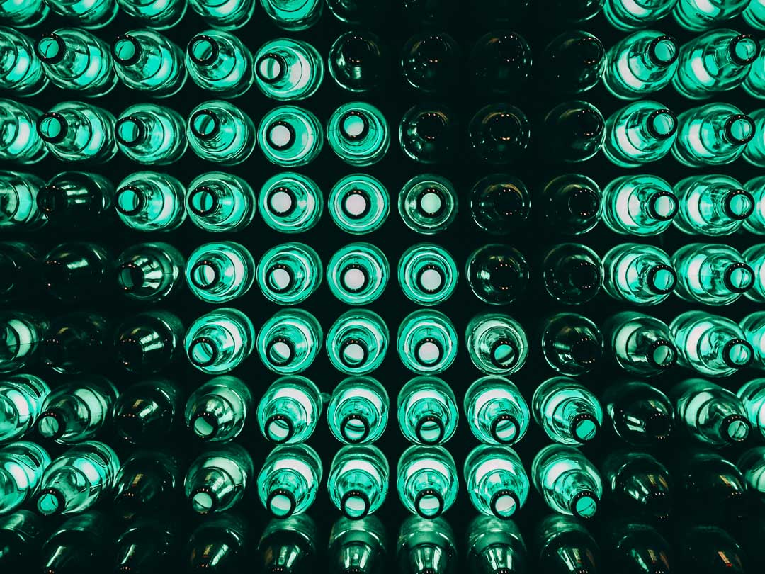 heineken experience gruene bierflaschen