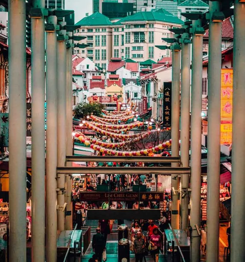 singapur chinatown singapur chinatown