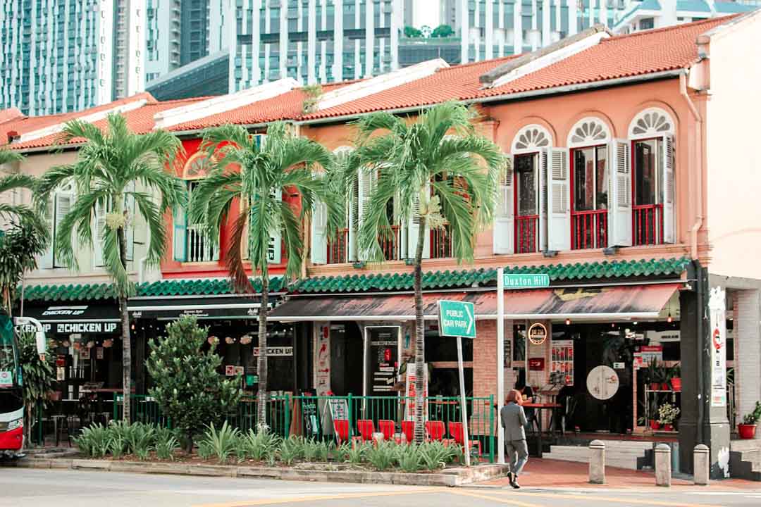 singapur chinatown strasse singapur chinatown strasse