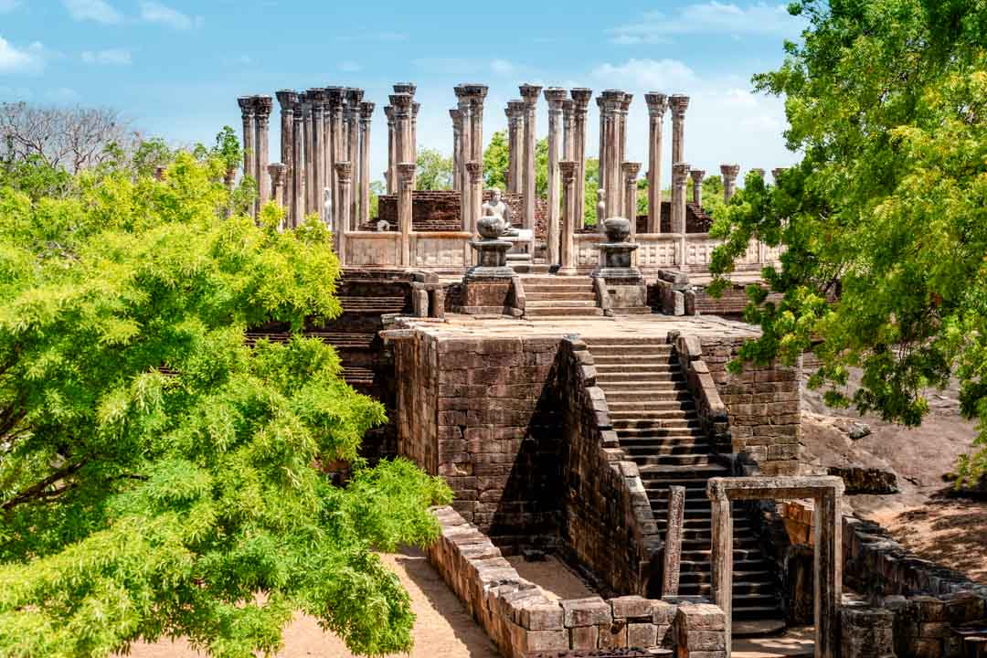 Sri Lanka Polonnaruwa Alte Ruinen 2