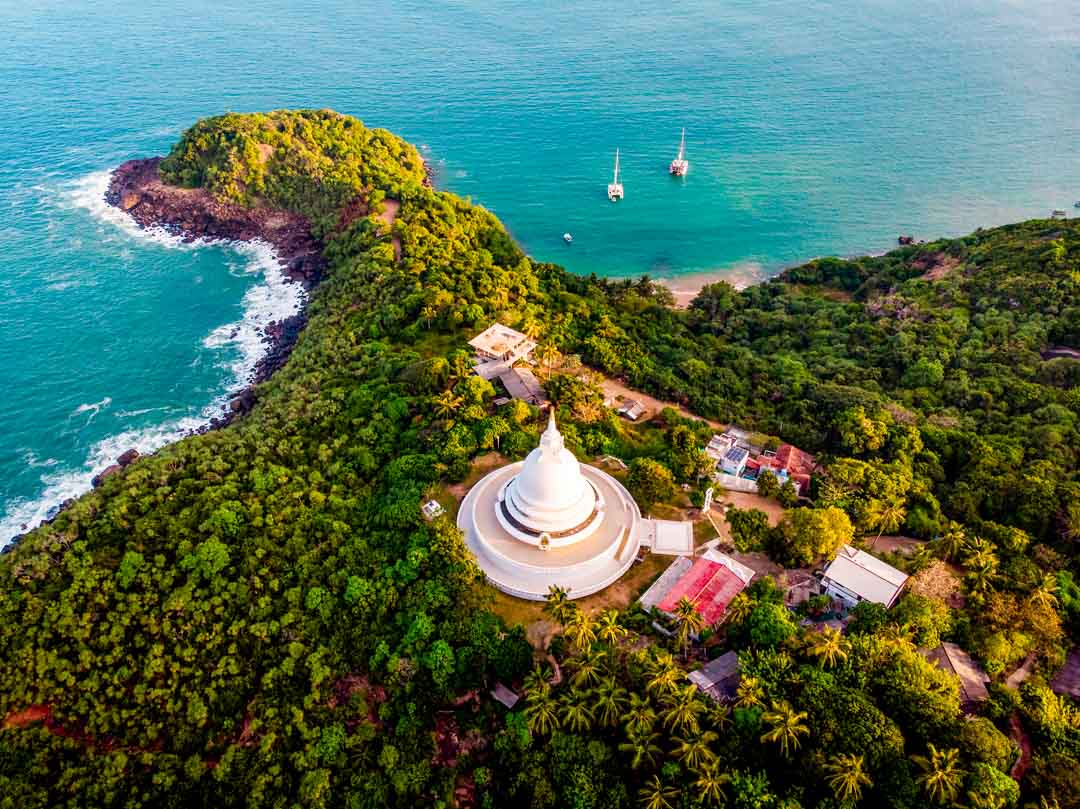Sri Lanka Unawatuna Japanese Peace Pagoda