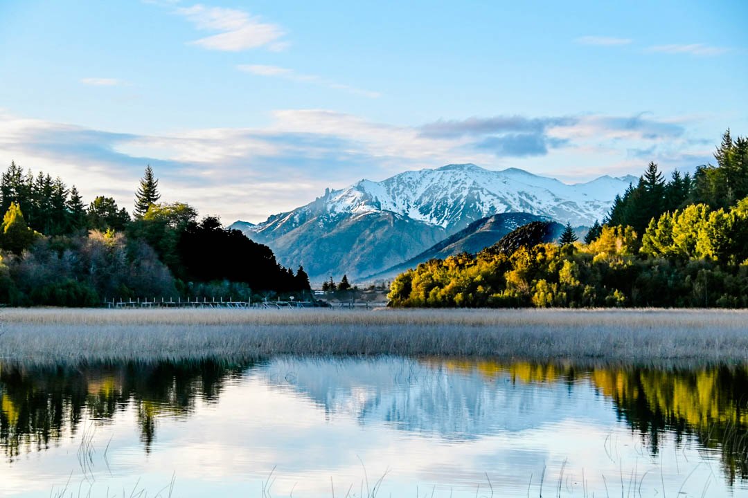 argentinien bariloche bergpanorama