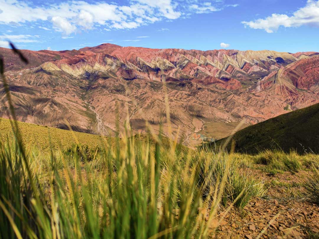 argentinien humahuaca huegel der 14 farben