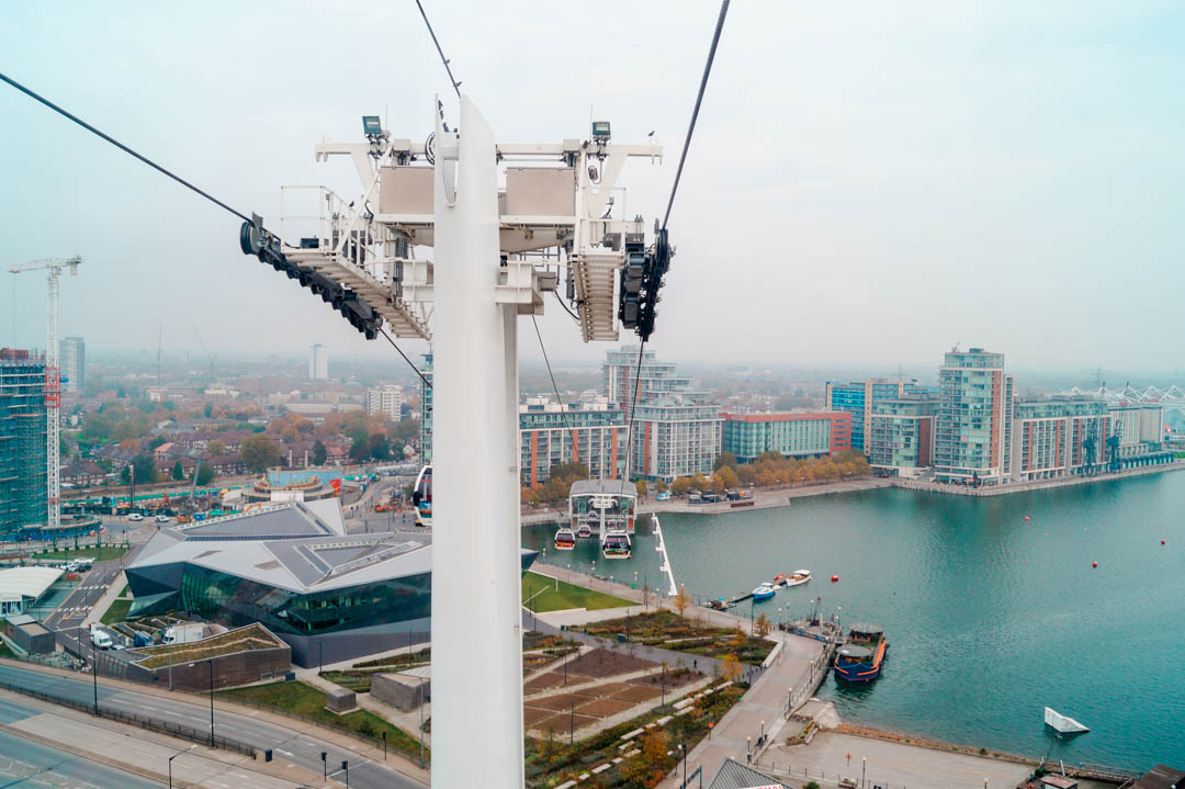 england london aussicht vom ifs cablecar england london aussicht vom ifs cablecar