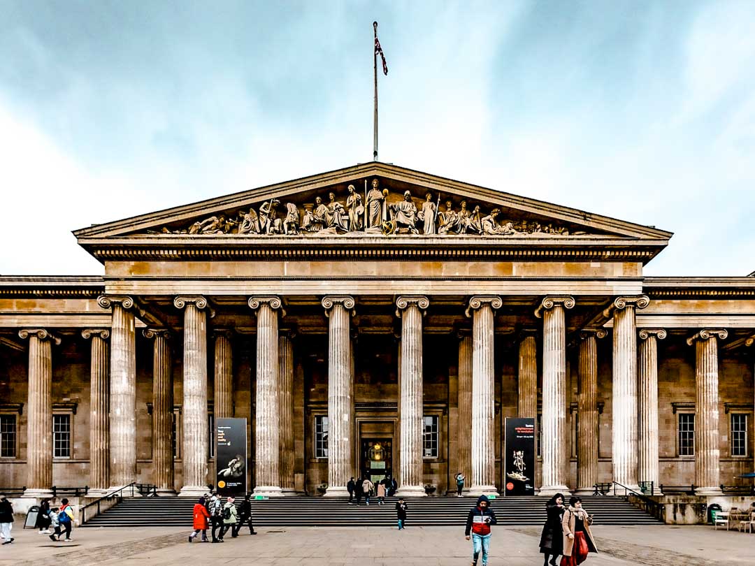 england london british museum von aussen england london british museum von aussen