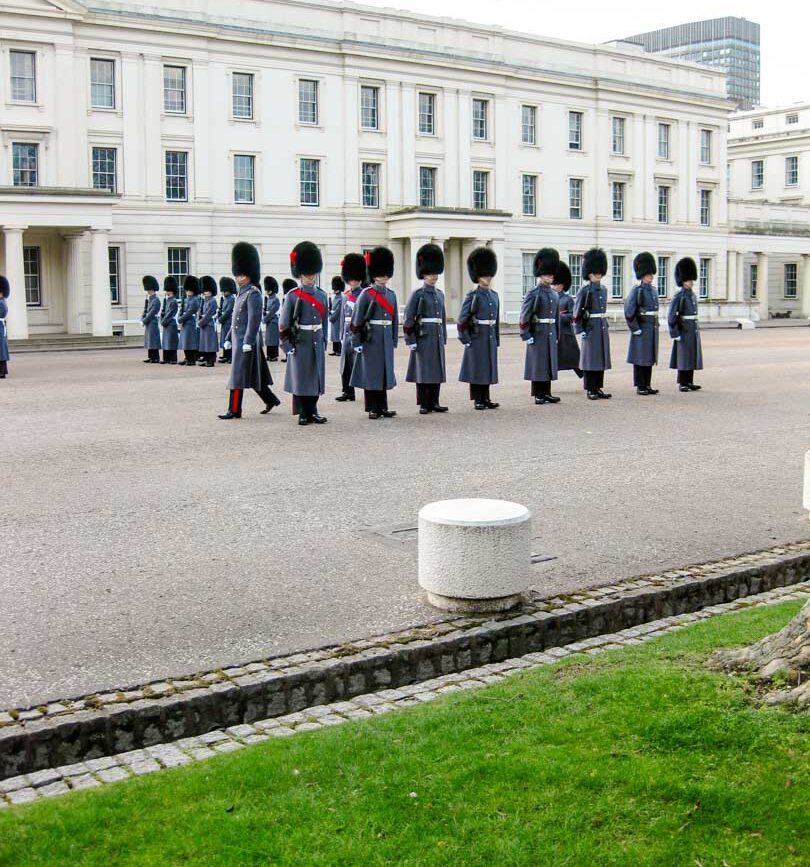 England London Guards im Training
