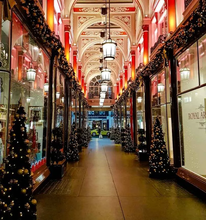 england london in der vorweihnachtszeit