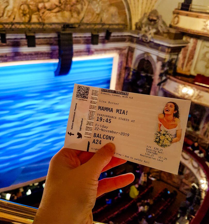 England London Mamma Mia Musical