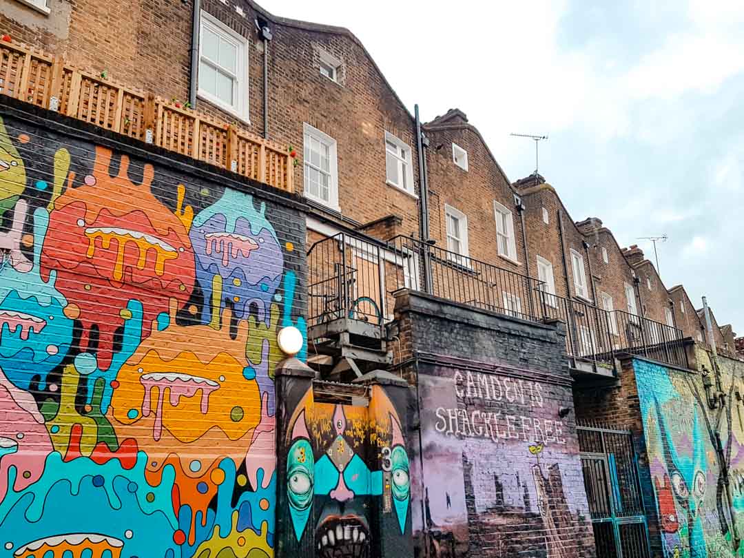 england london streetart in camden town england london streetart in camden town