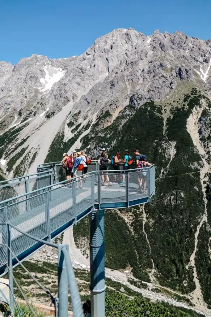 imst tirol oesterreich aussichtsplattform