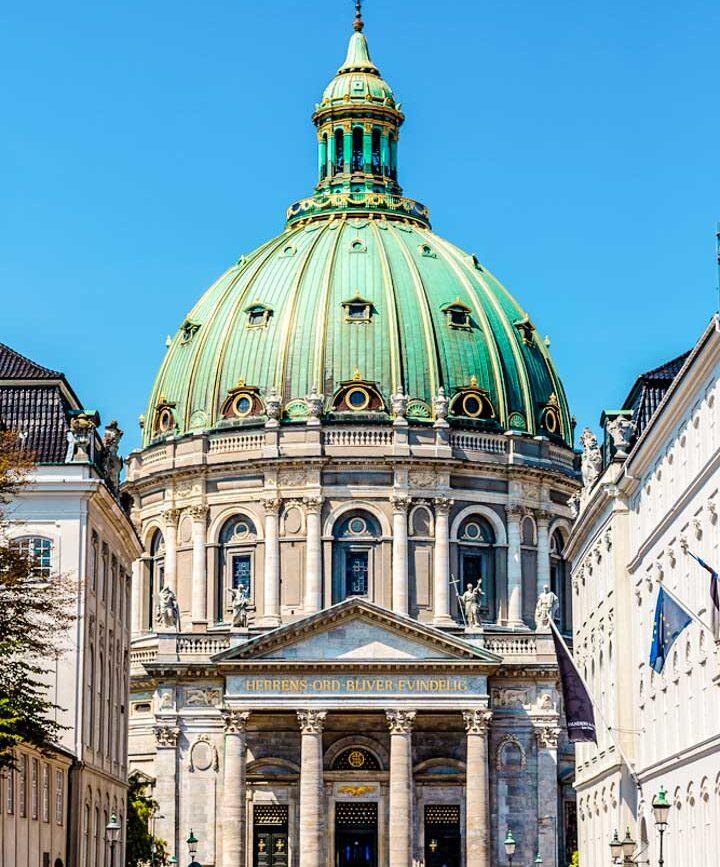 Marmorkirche Frederik Kirke in Kopenhagen, Dänemark