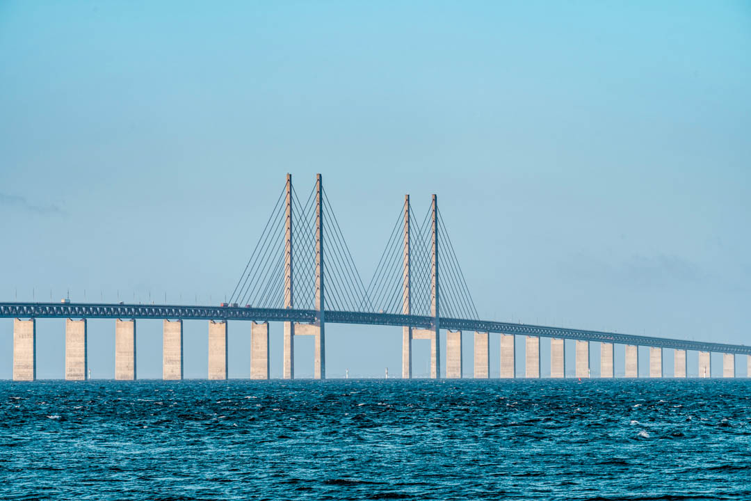 oeresundbruecke von daenemark nach schweden malmoe kopenhagen oeresundbruecke von daenemark nach schweden malmoe kopenhagen