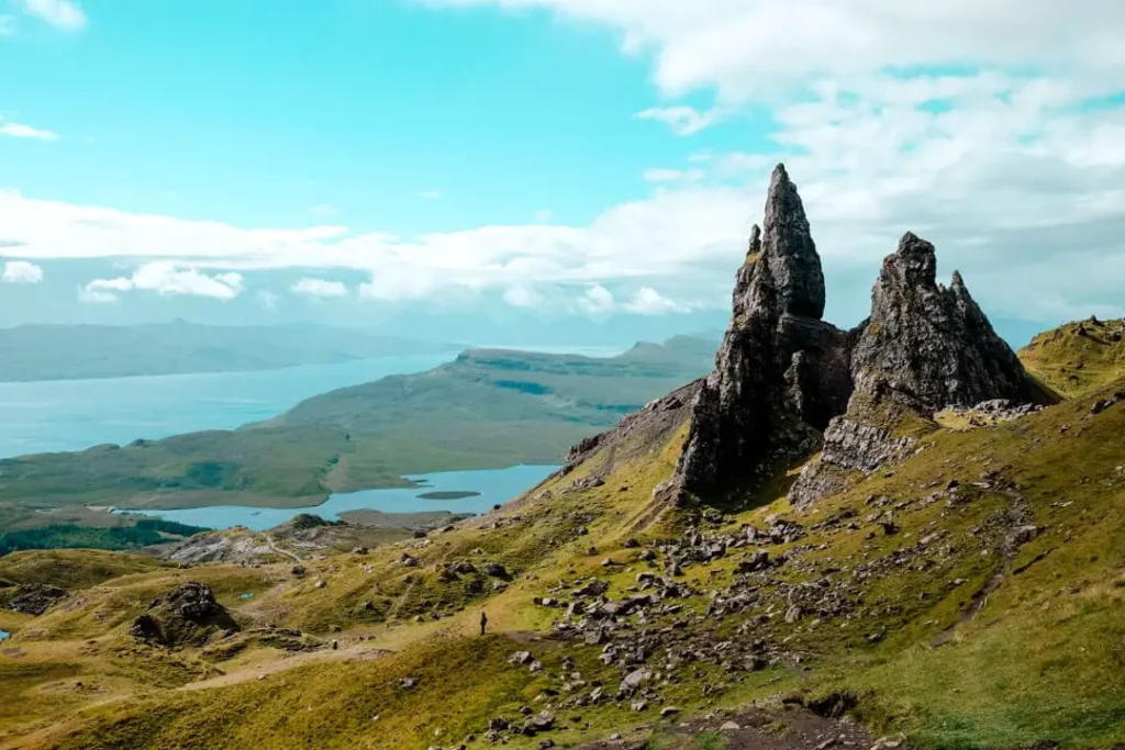 schottland isle of skye old man of storr schottland isle of skye old man of storr