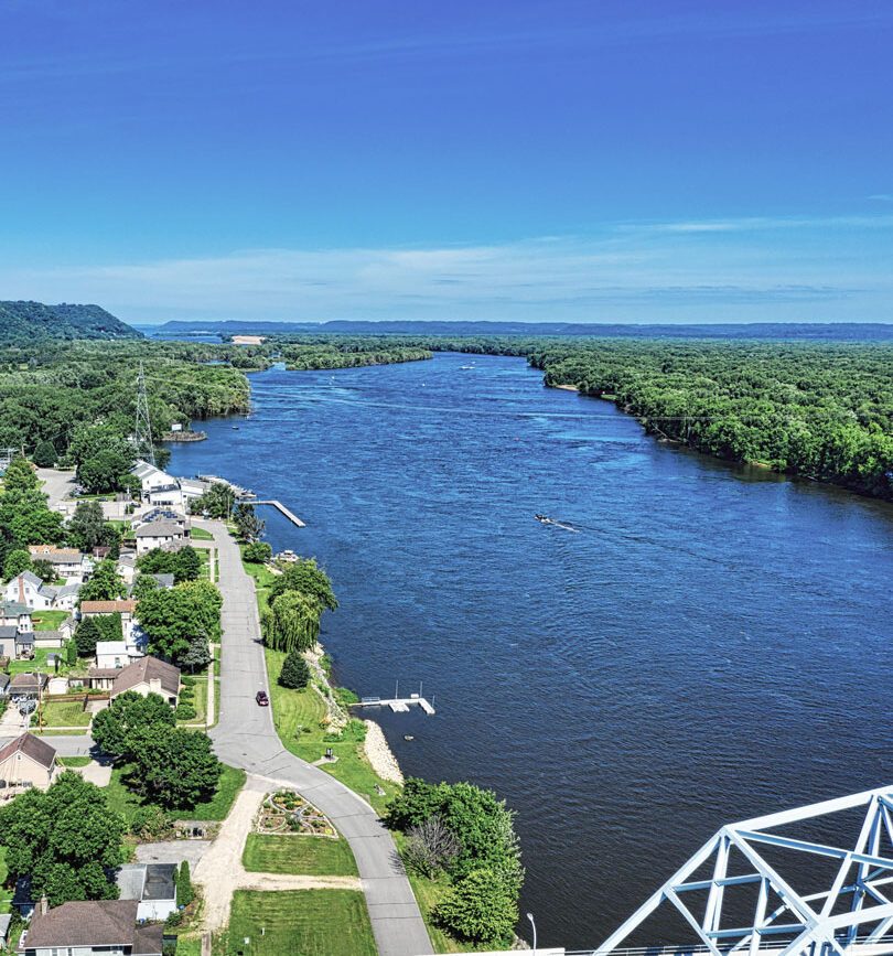 usa rundreise great river road bruecke mississippi