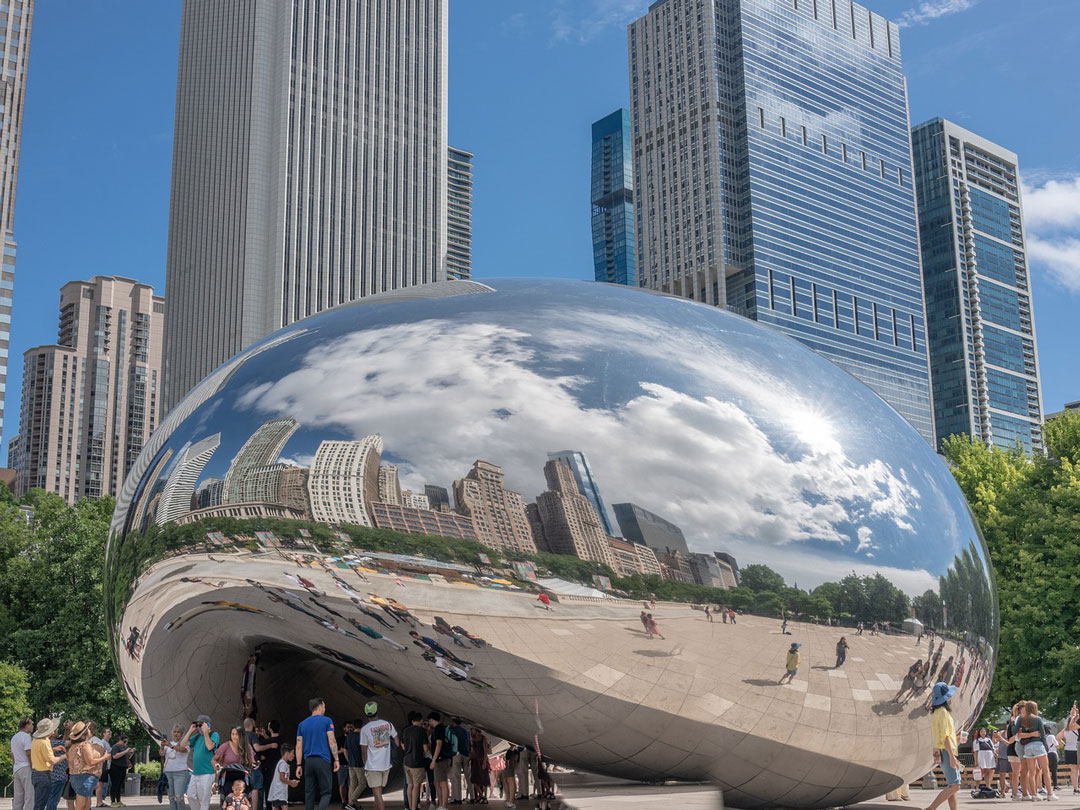 usa rundreise route 66 chicago the bean