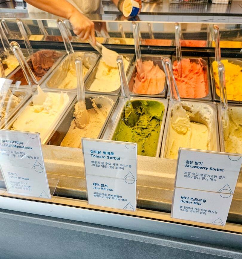 Südkorea Gyeongju Gelateria haltavoca