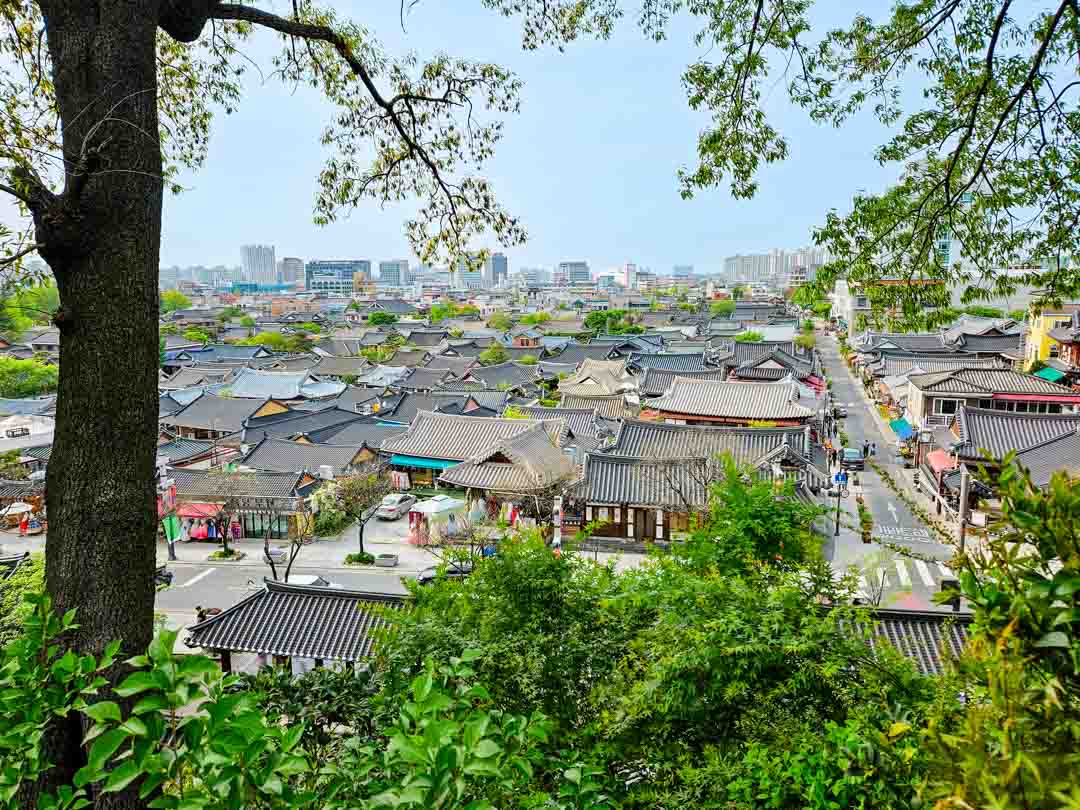 suedkorea jeonju omokdae aussichtspunkt suedkorea jeonju omokdae aussichtspunkt