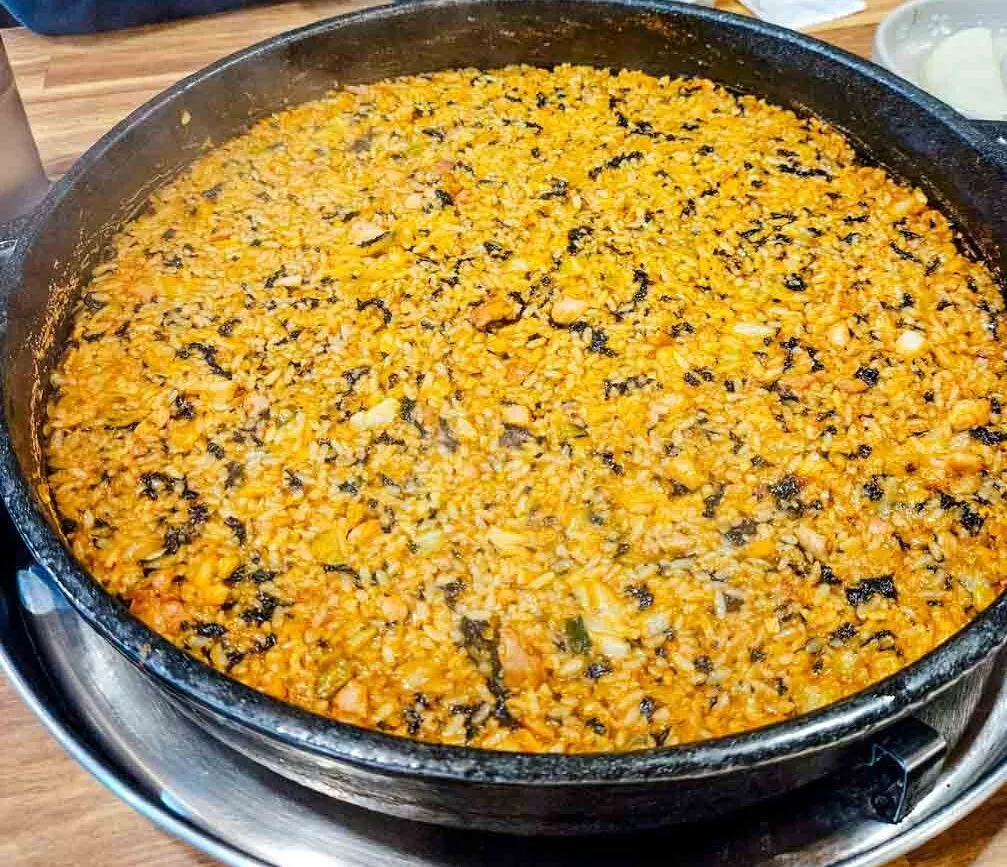 suedkorea koreanische paella suedkorea koreanische paella