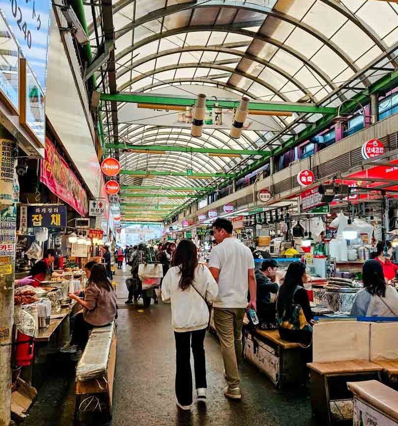 suedkorea seoul gwangjang markt