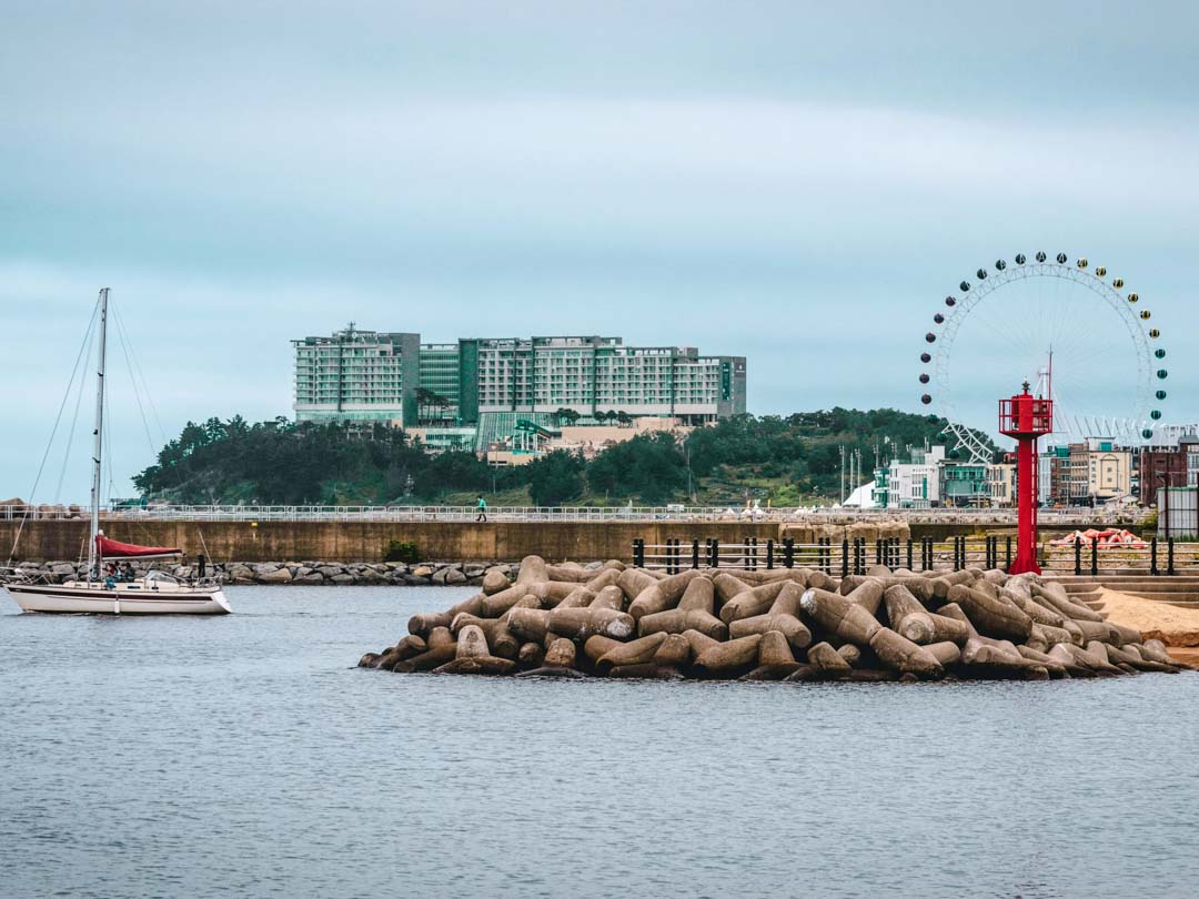 Südkorea Sokcho Hafenbecken
