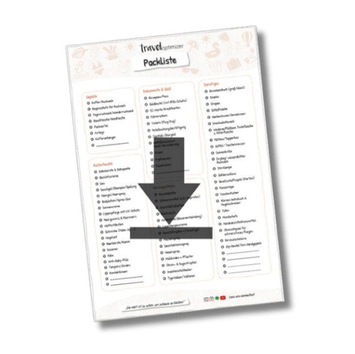 Packliste transparant Packliste transparant