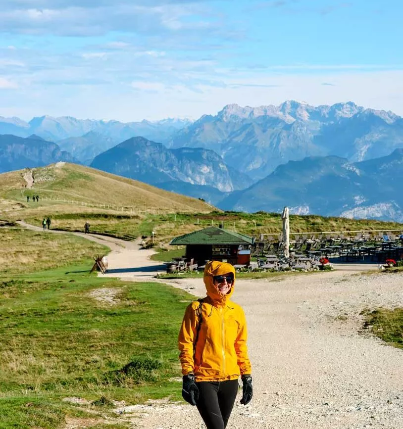 Aussicht Monte Baldo Bergstation