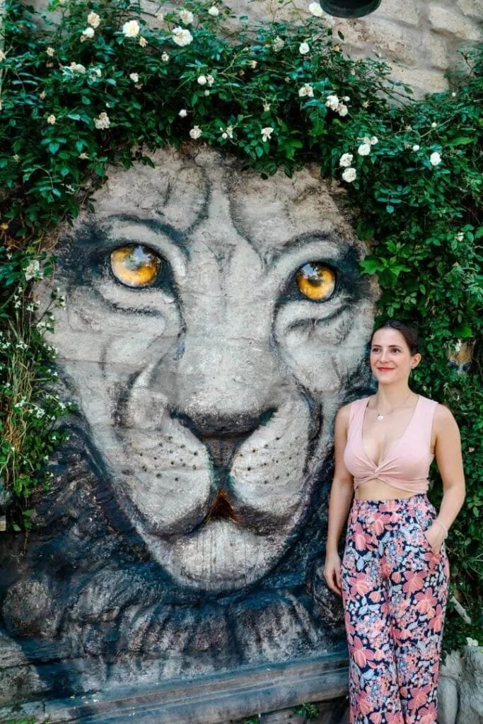 baku altstadt loewenmauer