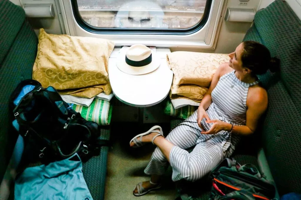 baku tiflis nachtzug schlafabteil 1 klasse