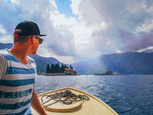 bootsfahrt nach gospa od skrpjela