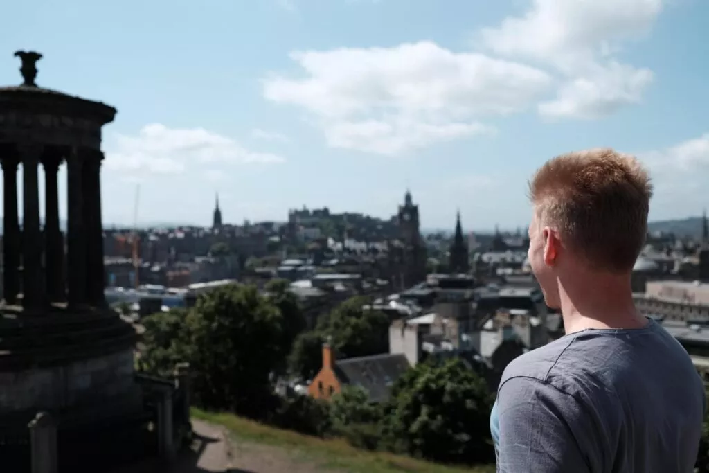 Tom in Edinburgh