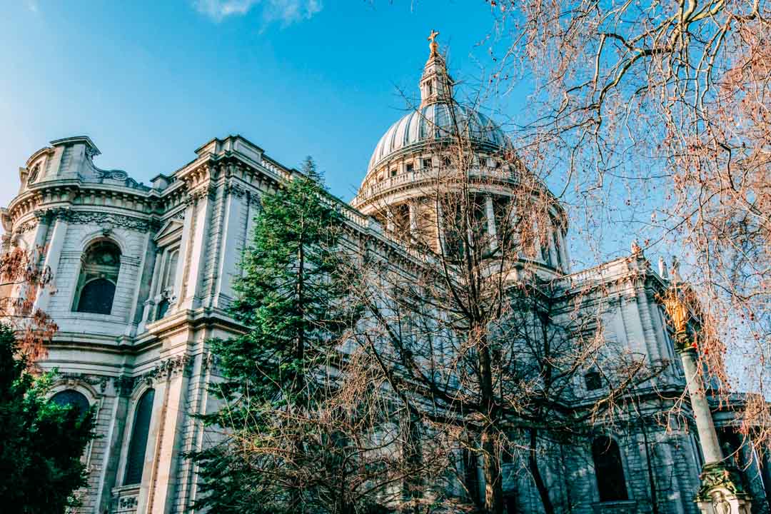 england london st paul cathedral