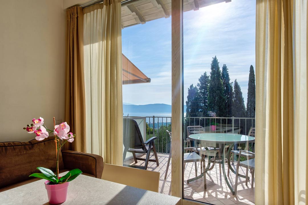 Gardasee Unterkunft Maderno La Chioma Di Berenice Ausblick Zimmer