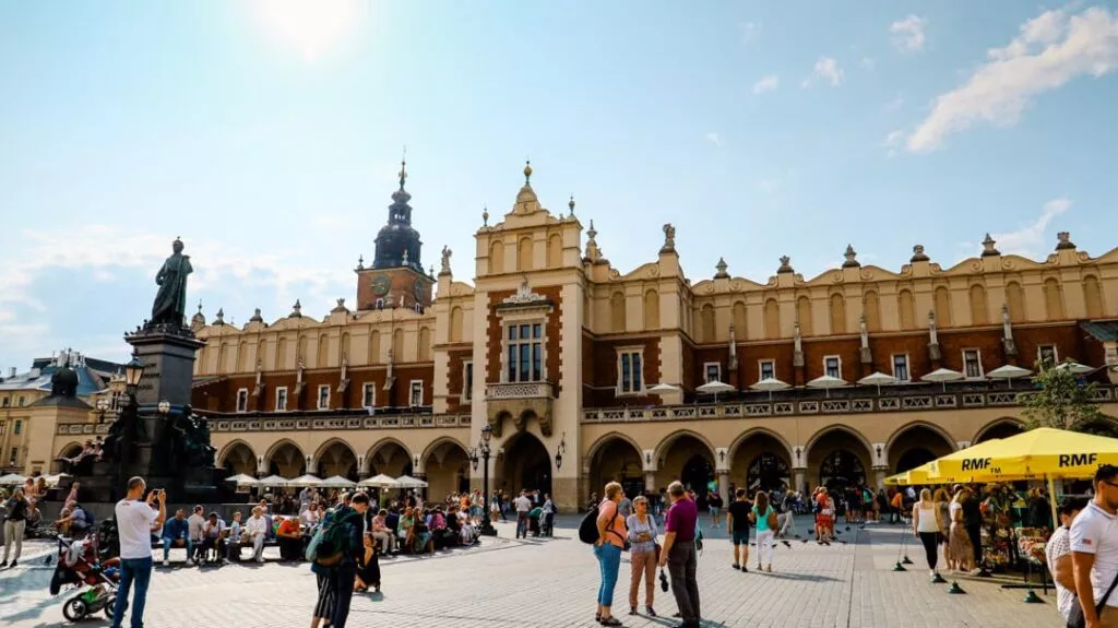 krakau altstadt tuchhallen