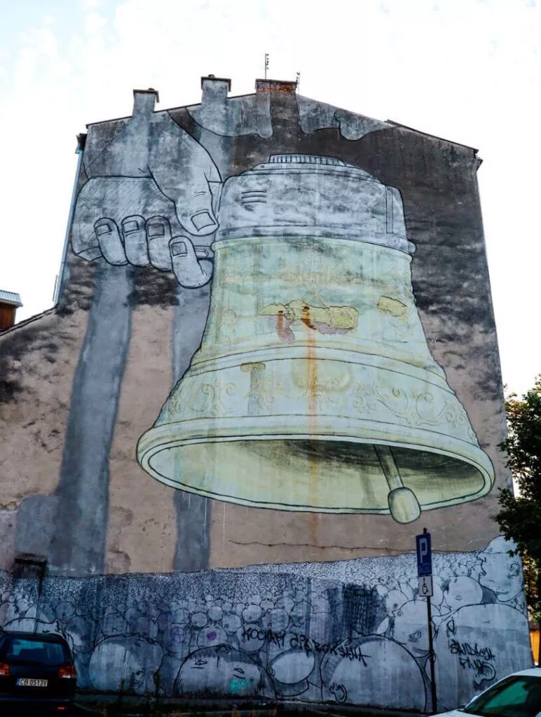 krakau graffiti juedisches ghetto