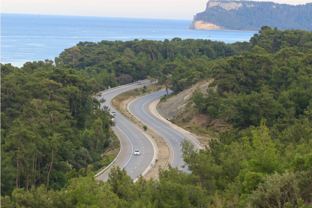 kuestenstrasse in der tuerkei mietwagen in der tuerkei