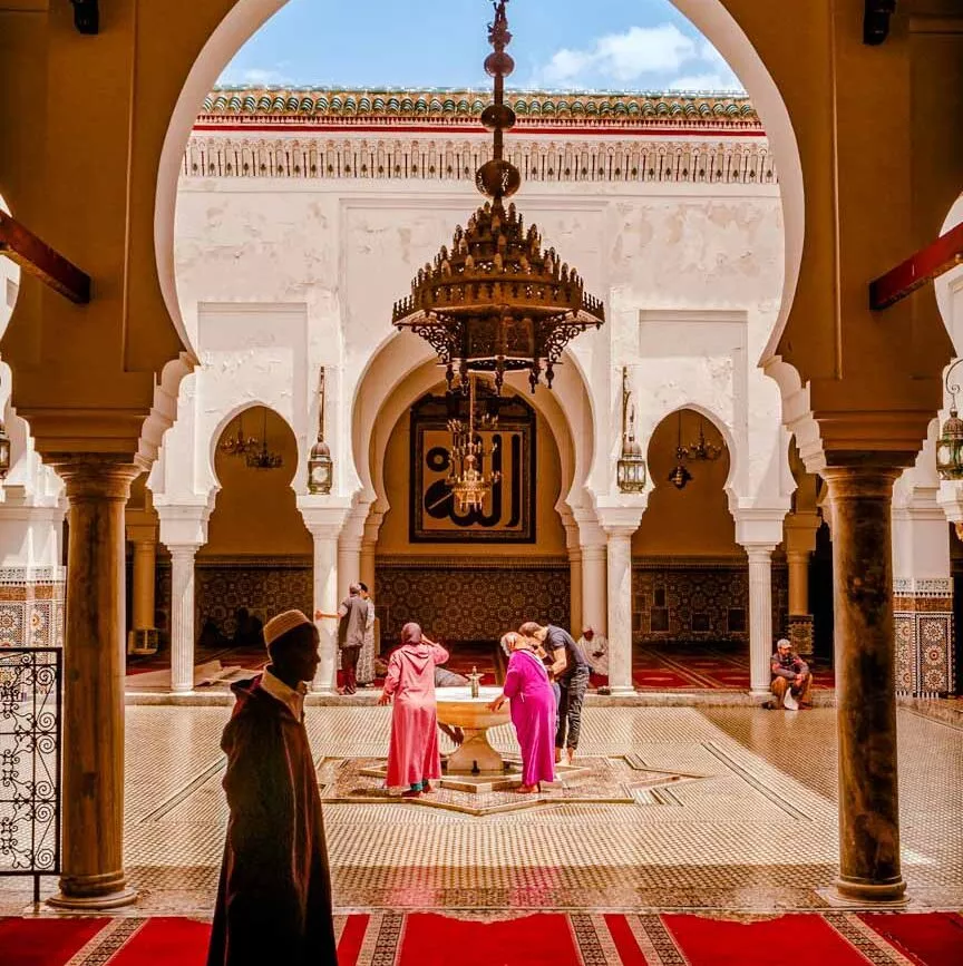 marokko fes moschee marokko fes moschee