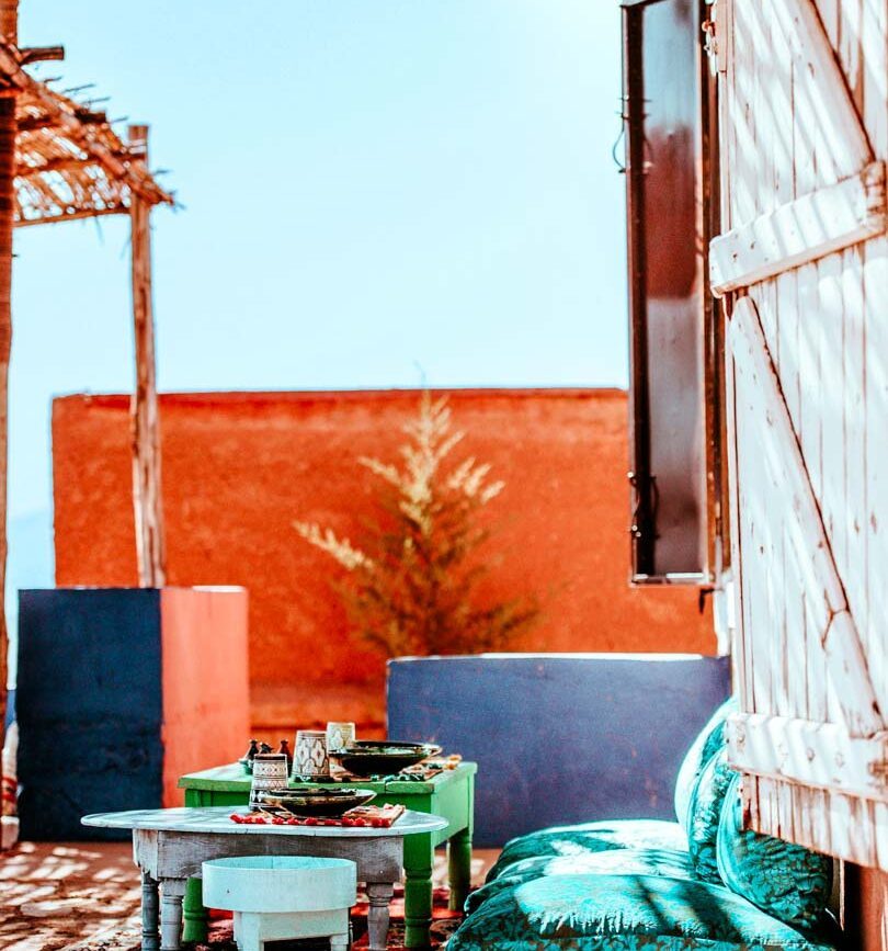 marokko marrakesch veranda