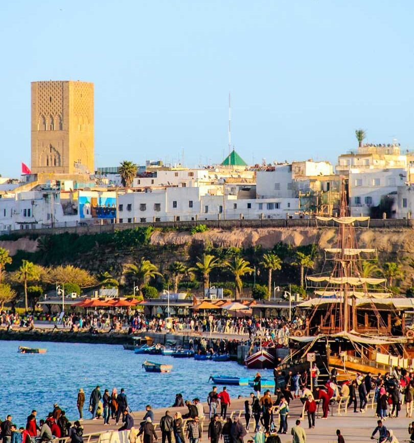 Marokko Rabat Hassan Uferpromenade