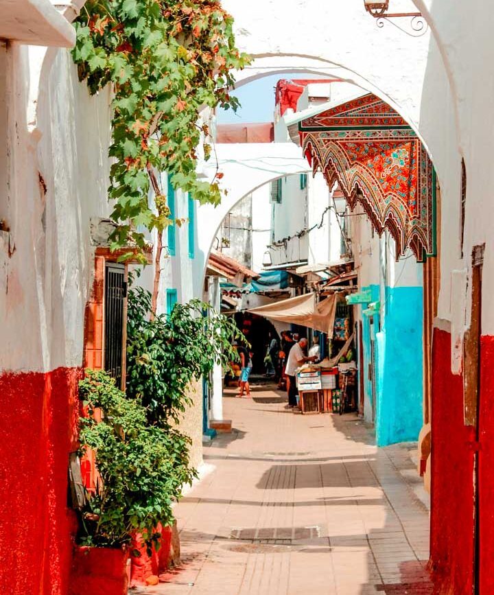 Marokko Rabat Medina Torbogen